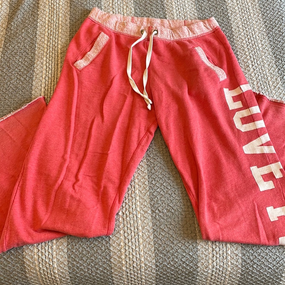 XS LOVE PINK sweatpants in pink